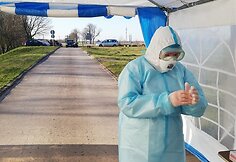 Projekto #Prie&scaron;akinėseLinijose diena &Scaron;ilutės Mobiliajame patikros punkte