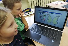 Projekto &bdquo;Internetinė pradinuko laboratorija&ldquo; akimirkos