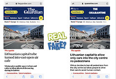 Projektas &bdquo;Be smart &ndash; it's fake news&ldquo; 