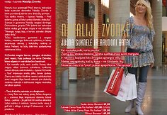 Pirmajame "Kauno Akropolio" žurnale nusifotografavo i&scaron; Kauno kilusi dainininkė N.Zvonkė.