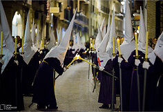 &Scaron;ventosios Savaitės procesijos dalyviai &ndash; nazarėnai