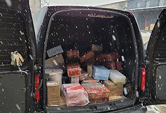 Anksčiau vykusios akcijos &bdquo;Supakuok Kalėdas Ukrainos vaikams&ldquo; akimirkos