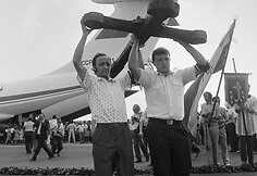 1989 07 28. Tremtinių palaikų pargabenimas, Kėdainiai