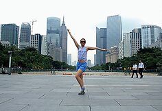 Guangzhou miestas Kinijoje