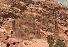 Petra be garsiųjų akmens skulptūrų
