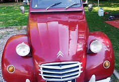 &bdquo;Citro&euml;n 2CV&ldquo; klubo i&scaron; Suomijos nariai vie&scaron;i Kauno kempinge