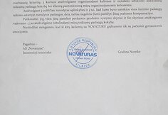 I&scaron; &bdquo;Novaturo&ldquo; gautas atsakymas į pretenziją