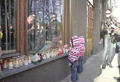 Akcija prie Kauno apygardos prokuratūros