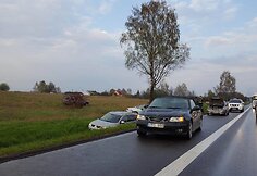 Penktadienio avarija magistralėje Vilnius-Kaunas ties Elektrėnais