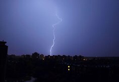 Kaunas sekmadienio naktį