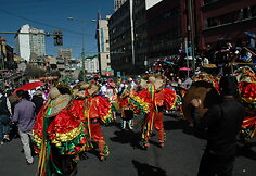 Tradicinis Gran Poder karnavalas Bolivijoje