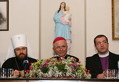 Konferencijoje dalyvavo skirtingų krik&scaron;čioni&scaron;kų Bažnyčių atstovai