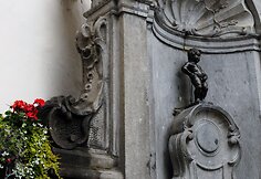Besi&scaron;lapinantis berniukas &ndash; Briuselio simbolis