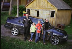 Jurgilai ir jų automobilis, Kražiai, 2009