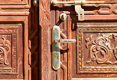 Įspūdingos durys Omane