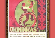 Viename iš plakatų patariama, kaip nugalėti krizę.