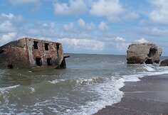 Suverstų į jūrą fortų liekanos
