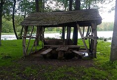Ekspedicijos dalyvių plaukimas Ūlos upe