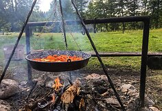 Ekspedicijos dalyvių plaukimas Ūlos upe