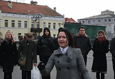 Savaitgalį Klaipėdos savivaldybėje susirinkę jaunuoliai imitavo tarybos darbą.