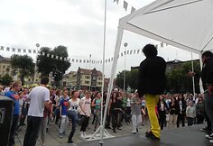 Atgimimo aikštėje tris dienas vyks šokiai.