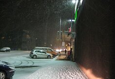 Plungiškiai penktadienį sulaukė tikros žiemos.