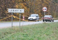 Pakelėse automobilių statytis neleista - nutiestos „Stop“ juostos.