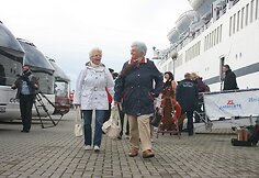 Kruizinis laivas „Princess Daphne“ Klaipėdos uoste