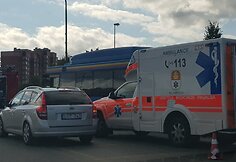 Klaipėdoje Taikos ir Baltijos prospektų sankryžoje susidūrė du autobusai.