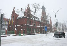 Klaipėdoje savaitgalį gerokai prisnigo ir pripustė