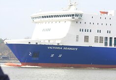 Pakeliui į Klaipėdą užsidegė keltas &bdquo;Victoria Seaways&ldquo;