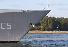 Klaipėdos uoste vie&scaron;i Nyderandų ir Belgijos kariniai lavai