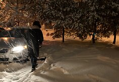 Antradienį Klaipėdos keliai tapo nei&scaron;važiuojami