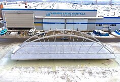 Vakarų laivų gamykloje pagamintas unikalus tiltas