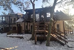 Gaisro vietoje Pervalkoje, viloje &bdquo;Nendrė&ldquo;