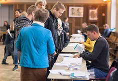 Klaipėdiečiai balsuoja Seimo rinkimuose