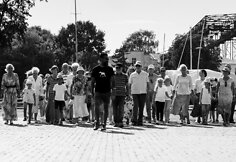 Spektaklio "Mobis Dikas" akimirkos