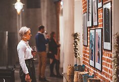 A.Kišonaitė atidarė pirmąją savo darbų reprodukcijų parodą.