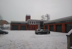 Naujasis pastatas &Scaron;ilutės ugniagesiams i&scaron;kilo, bet juo naudotis ugniagesiai dar negali.