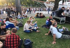 Meridiano skvere vyksta „Kaminkrėčio vasara“