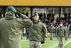 I&scaron;kilminga karių priesaikos ceremonija. 