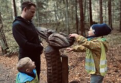 Likimas britą Peterį Bailey atvedė į Lietuvą, kur jis dirba Giruliuose esančiame lauko darželyje.