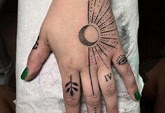 D.Djačkovo per vieną dieną atliktos tatuiruotės.