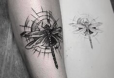D.Djačkovo per vieną dieną atliktos tatuiruotės.
