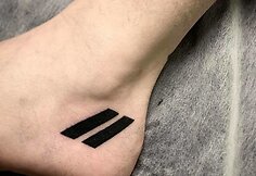D.Djačkovo per vieną dieną atliktos tatuiruotės.