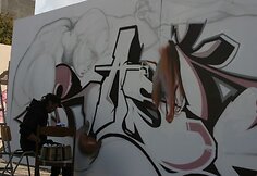 Grafitininkai profesionalai iš Vokietijos.