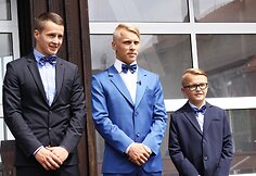 Tadas Gaučas su broliais