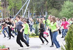 Salsa šokėjai siekė rekordo.