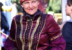 Šventės dalyvė.