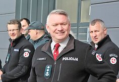 Klaipėdos apskrities VPK vir&scaron;ininkas A.Motuzas